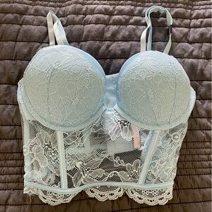 Bombshell Add-2-Cups Strap Push-Up Corset Top- 34B